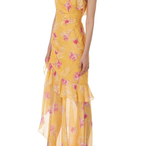 AMUR VI GOWN GOLDEN YELLOW - Picture 2 of 11